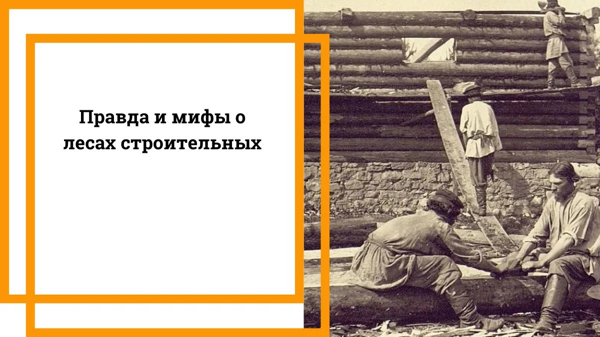 Правда и мифы о лесах строительных